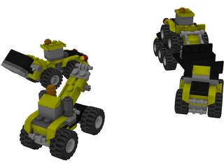 Lego Creator 3in1 #5761 3D Model