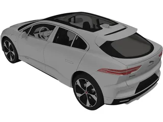 Jaguar I-Pace (2019) 3D Model