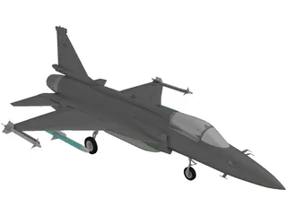 PAC JF-17 Thunder 3D Model