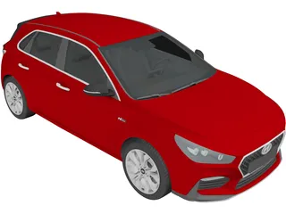 Hyundai i30 (2019) 3D Model