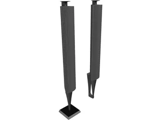 Bang&Olufsen Beolab 18 Speakers 3D Model