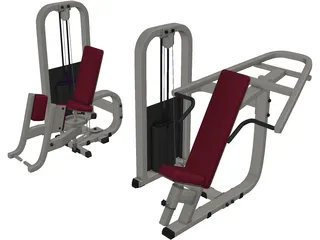 Shoulder Press 3D Model