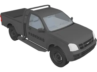 Isuzu D-Max (2006) 3D Model