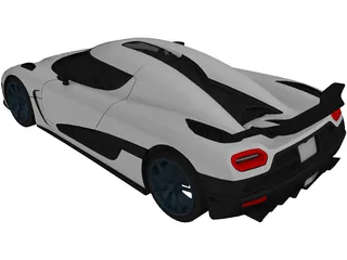 Koenigsegg Agera 3D Model