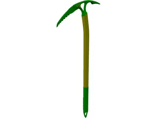 Ice Axe 3D Model