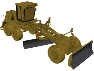 Grader GS-2501 3D Model