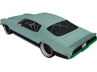 Chevrolet Camaro ProTouring (1970) 3D Model