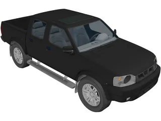 Nissan Frontier Crew Cab 3D Model