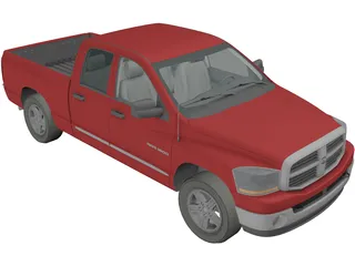 Dodge Ram (2007) 3D Model