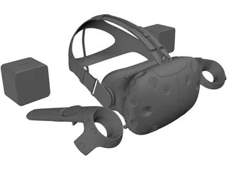 HTC Vive 3D Model