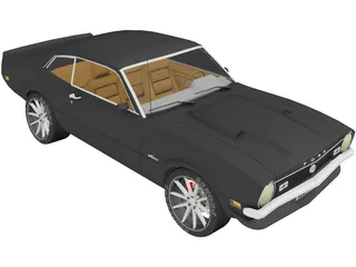 Ford Maverick (1977) 3D Model