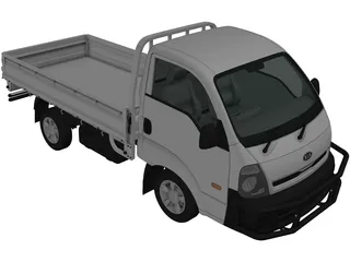 Kia K2700 Bongo Simple Cab (2014) 3D Model
