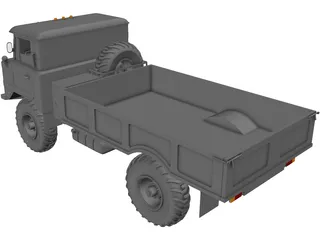 GAZ-66 3D Model