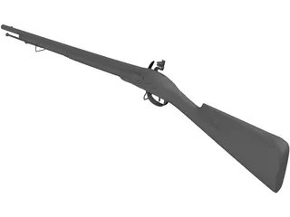Brown Bess 1746 Carbine 3D Model