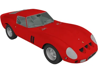 Ferrari 250 GTO (1962) 3D Model