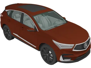 Acura RDX (2018) 3D Model