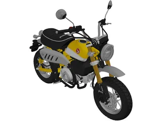 Honda Monkey 125 (2019) 3D Model