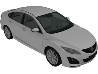 Mazda 6 Sedan (2011) 3D Model