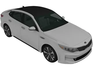 Kia K5 MX (2016) 3D Model