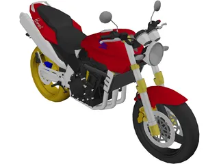 Honda Hornet CBF600 3D Model