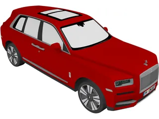 Rolls-Royce Cullinan (2019) 3D Model