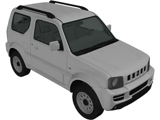 Suzuki Jimny (2012) 3D Model