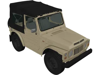 Suzuki Jimny (1977) 3D Model