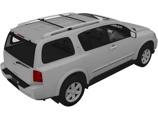 Nissan Armada 3D Model