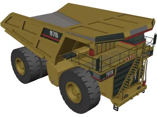 Caterpillar 797B 3D Model