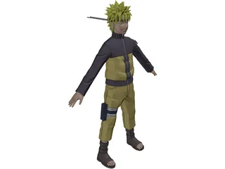 Naruto Teen 3D Model