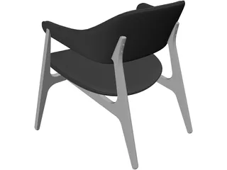 Span Lounge Chair 3D Model