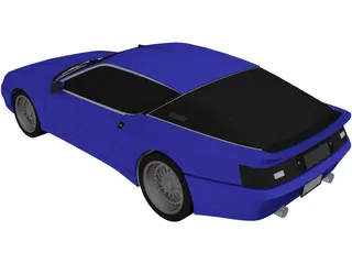 Renault Alpine (1990) 3D Model