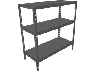 Basement Rack 3D Model