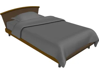 Bed 3D Model