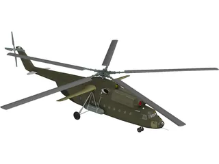 Mil Mi-6 Hook 3D Model