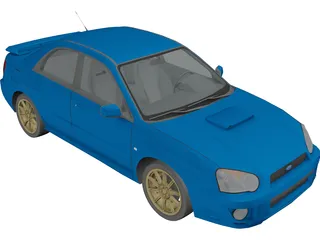 Subaru Impreza 3D Model