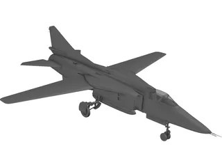 MiG-27 Mikoyan 3D Model