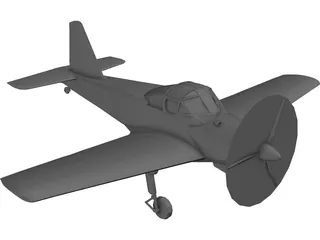 Percival P.56 Provost  3D Model