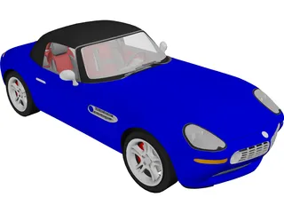 BMW Z8 Convertible 3D Model