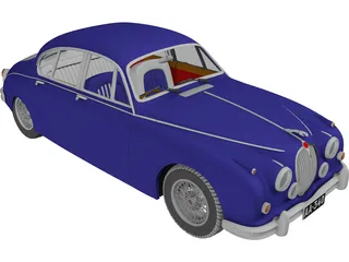 Jaguar Mark II 3D Model