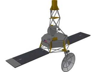 Mariner 2 3D Model