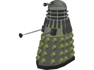 Doctor Who Darlek 3D Model