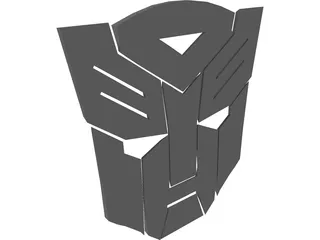 Transformers Autobot Symbol 3D Model