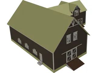 Barn 3D Model