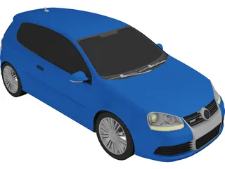 Volkswagen Golf V R32 3D Model