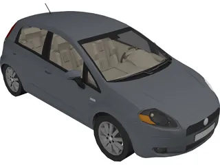 Fiat Punto 3D Model