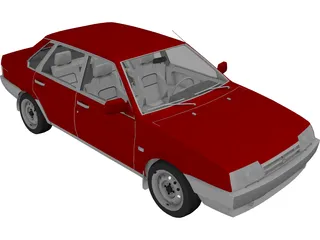 VAZ 21099 3D Model