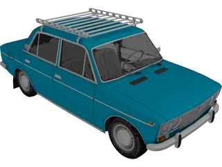 VAZ 2103 3D Model