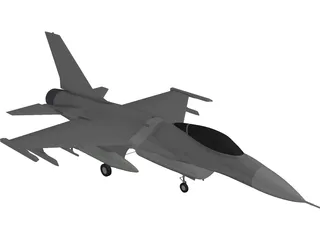 F-16 Falcon 3D Model