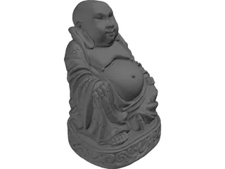 Buddha Statue 3D Model